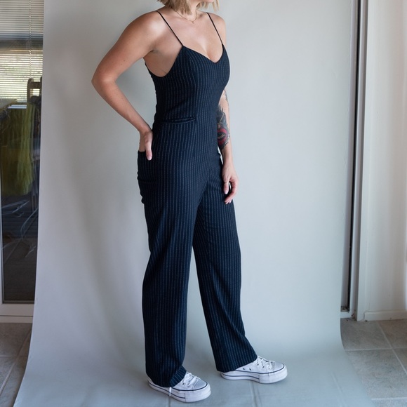 Anthropologie Pants - ANTHROPOLOGIE Pinstripe Jumper